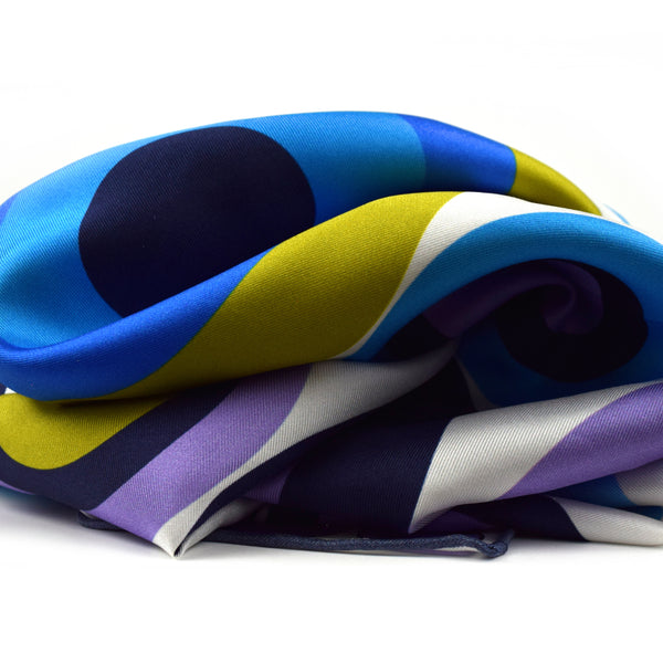 Big Sur Blue Lilac Gold 35 | THERESA DELGADO