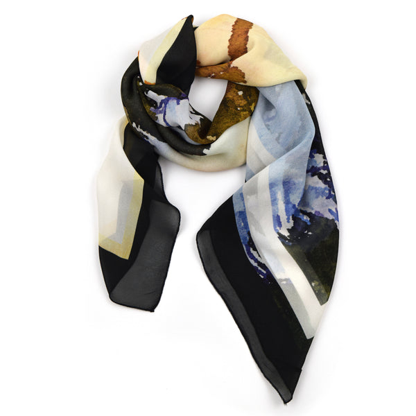 Palm Trees Watercolor Scarf 35 | THERESA DELGADO