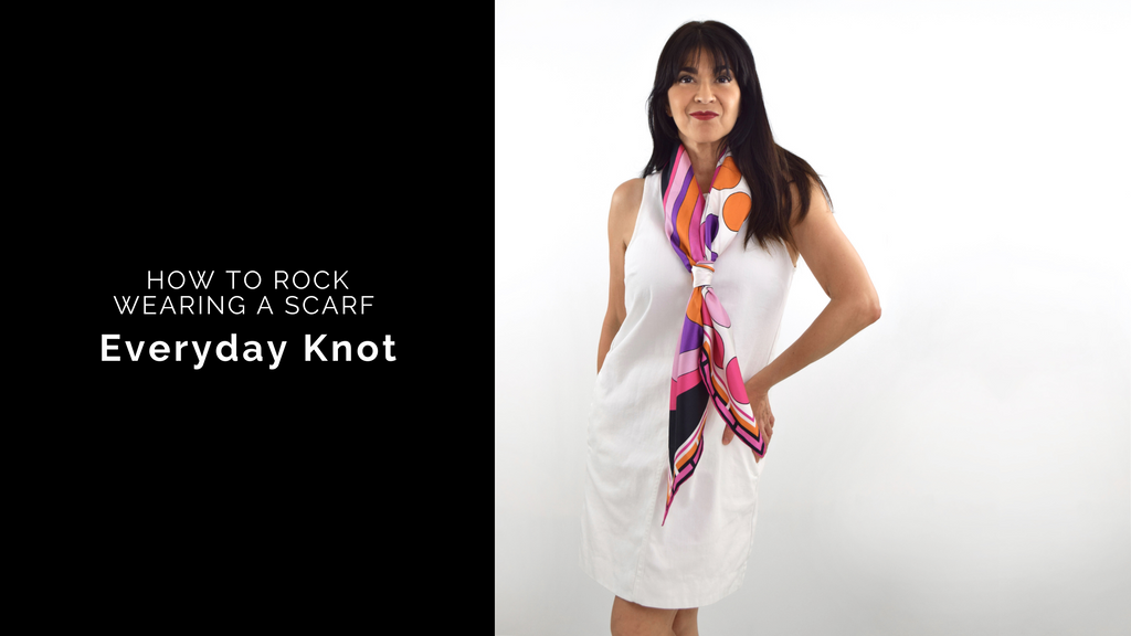How to Wear a Scarf: The Everyday Knot