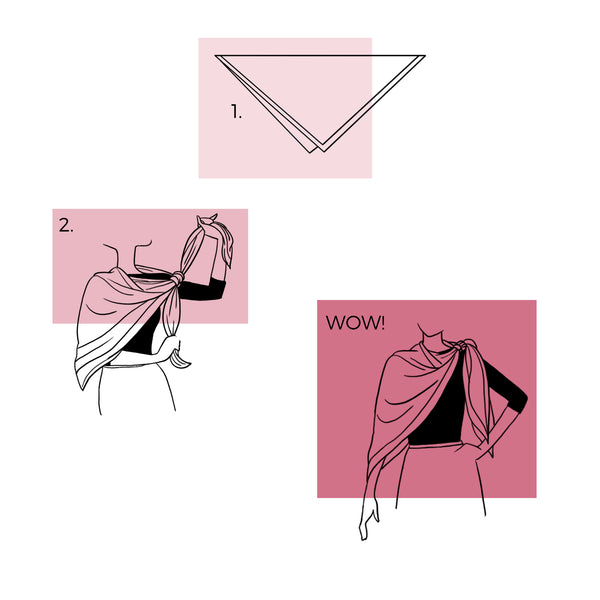 How to Tie a Silk Scarf | THERESA DELGADO
