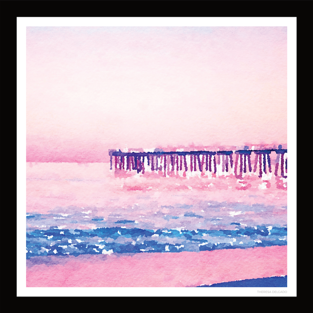 The Pier Scarf No. 1 | Bring California Home Scarf Collection